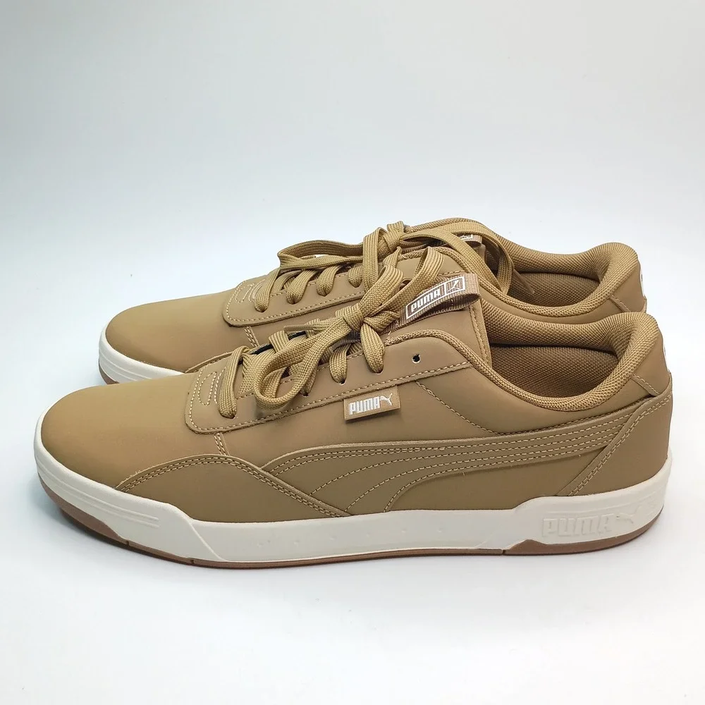 Puma C-Rey Sneaker Men Size 12 Tan SoftFoam Low Top 403556-01
